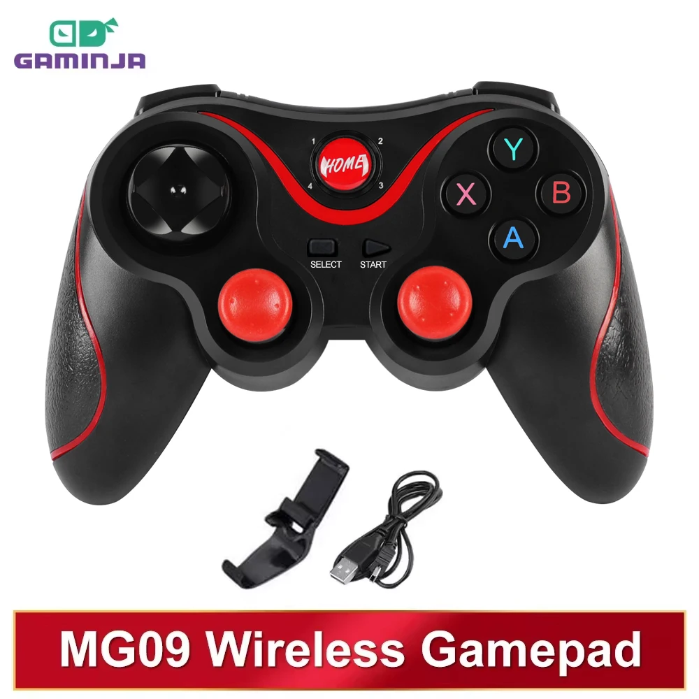 Android Tablet Gaming Accessories - GAMINJA Sem Fio Bluetooth Gamepad PC