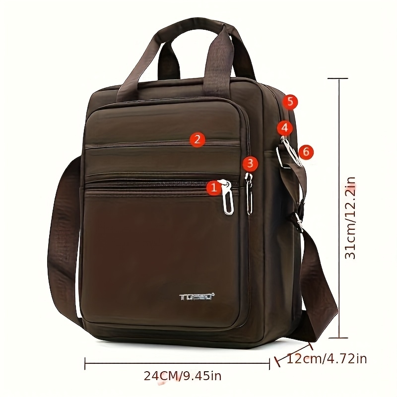 Tablet Shoulder Bag - Bolsa de Ombro de Grande Capacidade,
