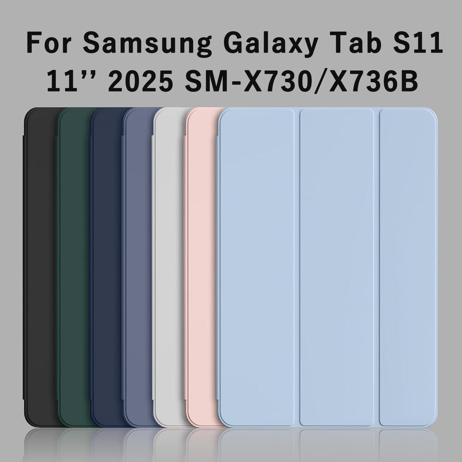 Samsung Tablet S11 Accessories - Capa Tri-fold Flip para Samsung Galaxy