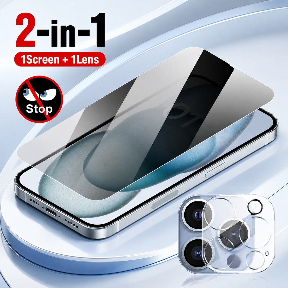 Realme Gt 6 - 1+1PCS Vidro Temperado de Privacidade para