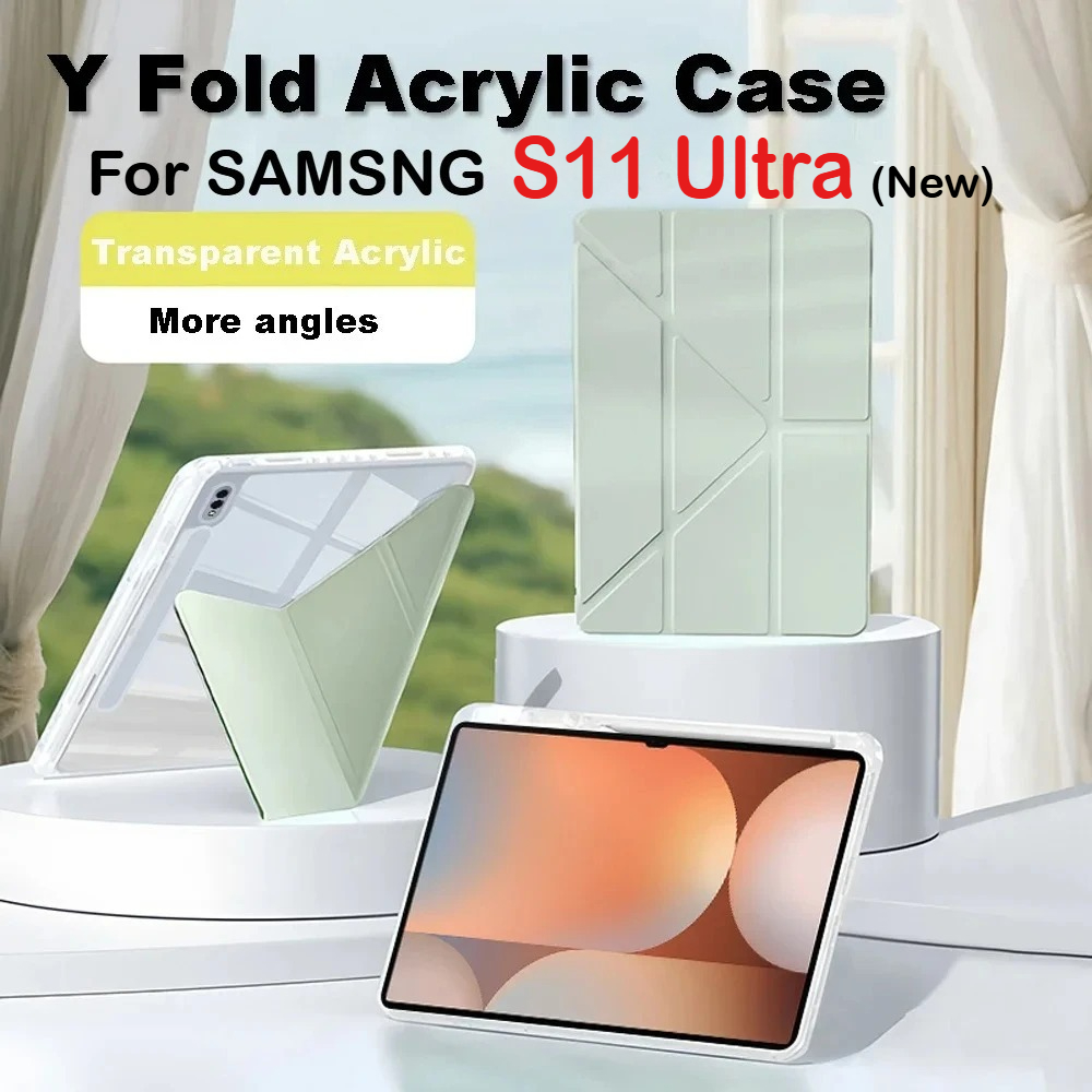 Samsung Tablet S11 Accessories - Y fold acrílico hd capa para
