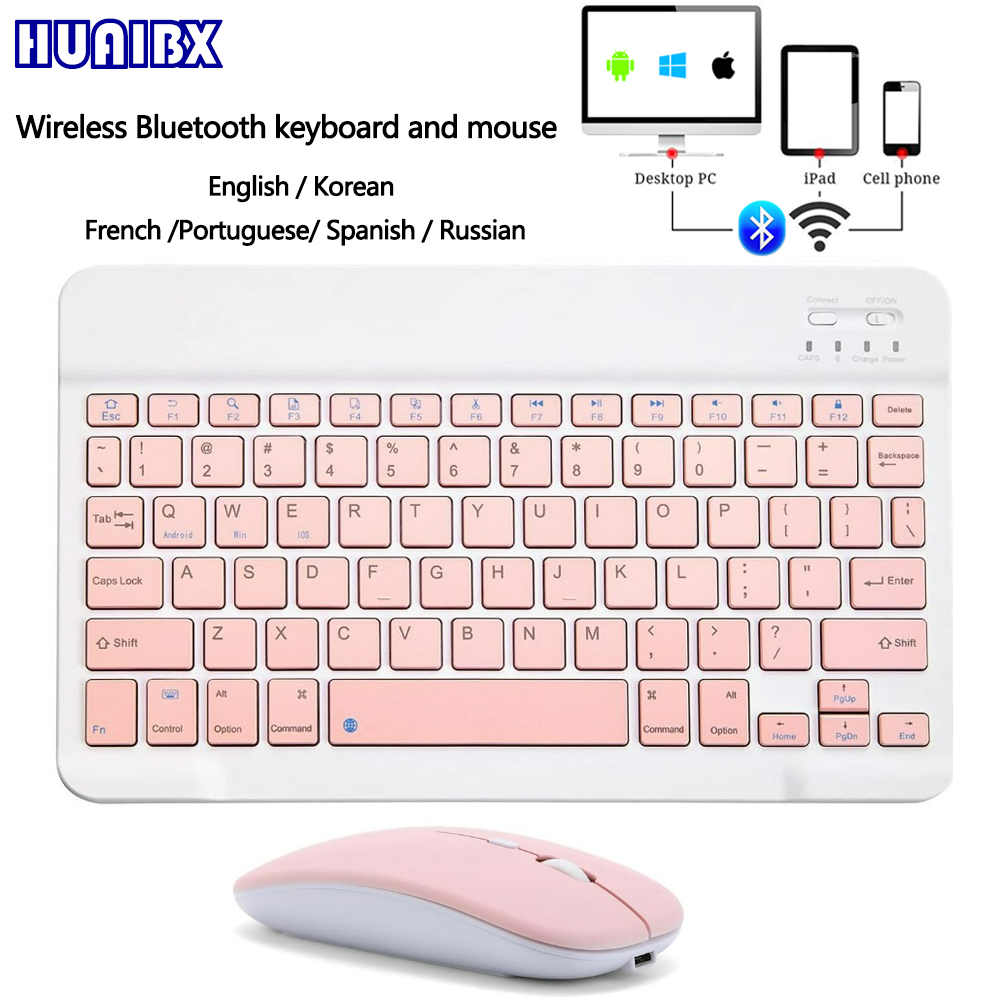 Tablet Accessories Keyboard - Mini teclado sem fio bluetooth de