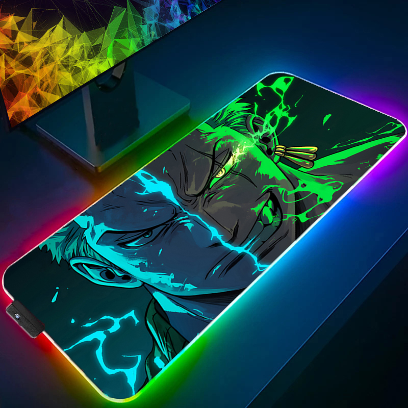 Tablet Accessories Keyboard - Uma peça zoro mouse pad rgb