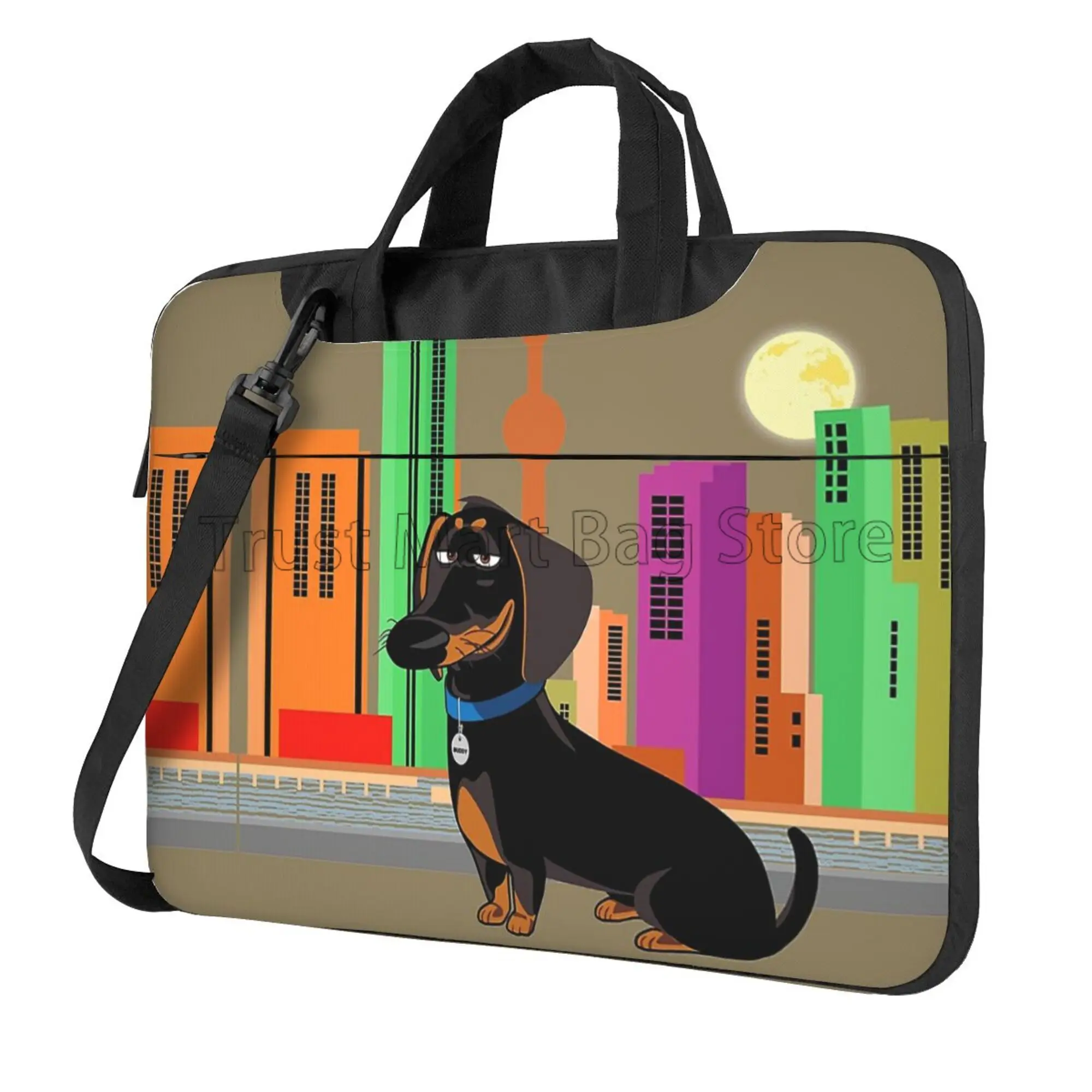 Dachshund Imprimir Laptop Bols - Tablet Shoulder Bag avaliação e preço