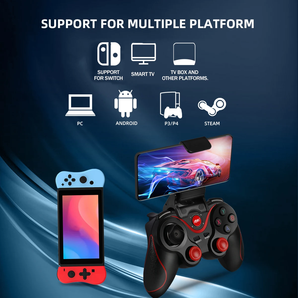 GAMINJA Sem Fio Bluetooth Game - Android Tablet Gaming Accessories avaliação e preço