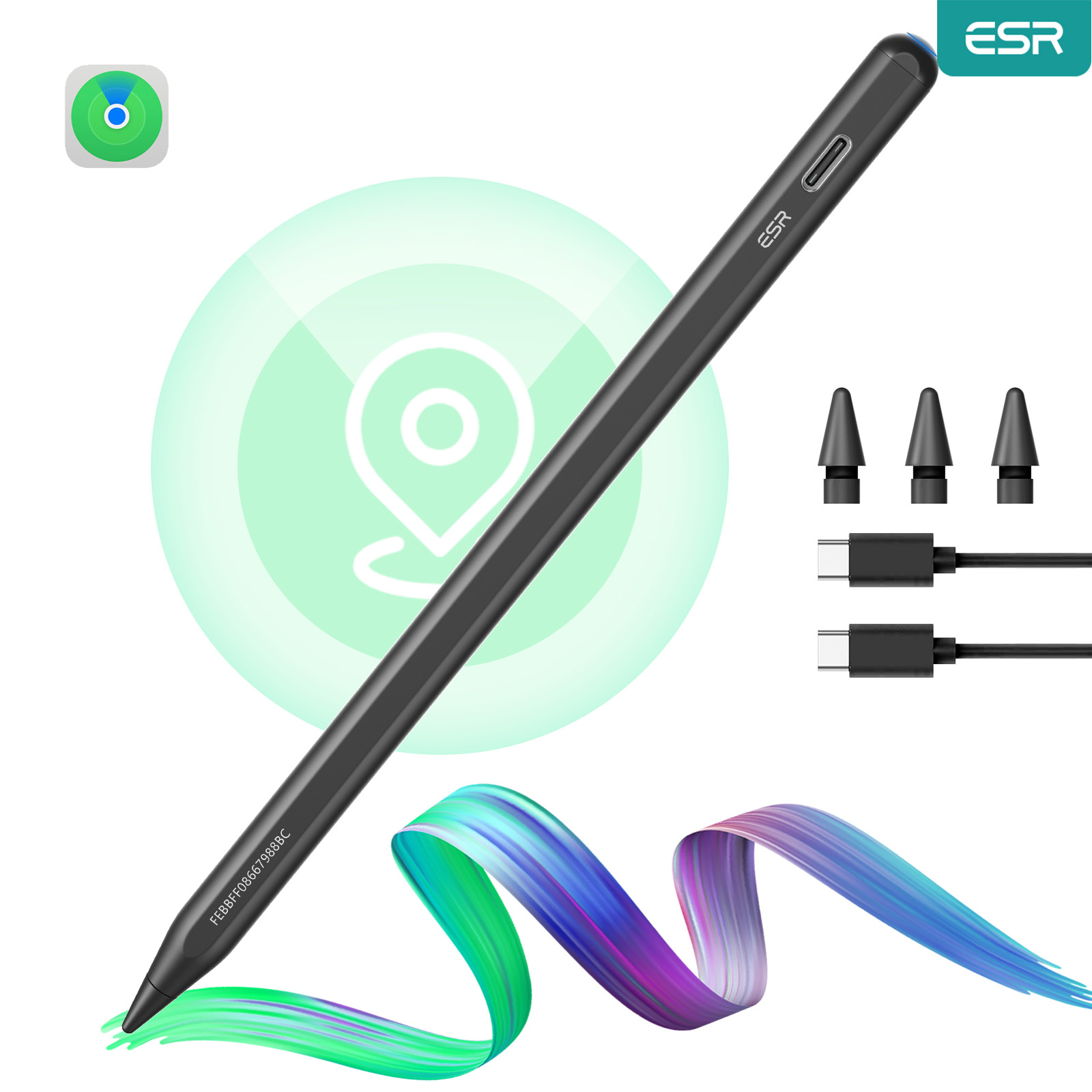 Lápis Digital ESR Compatível c - Tablet Accessories For Kids avaliação e preço