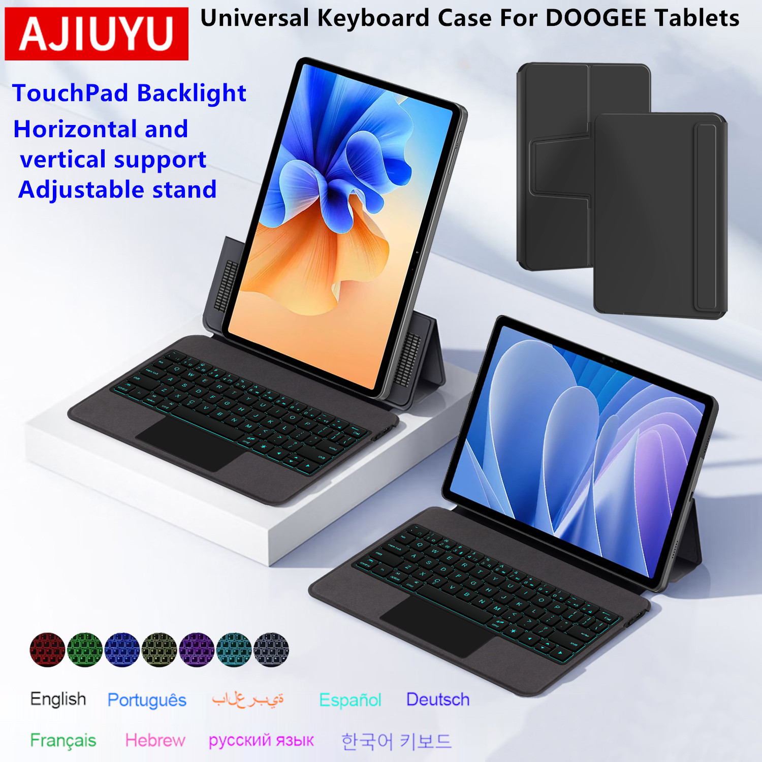 Teclado Touchpad AJIUYU para C - Tablet Accessories Keyboard avaliação e preço