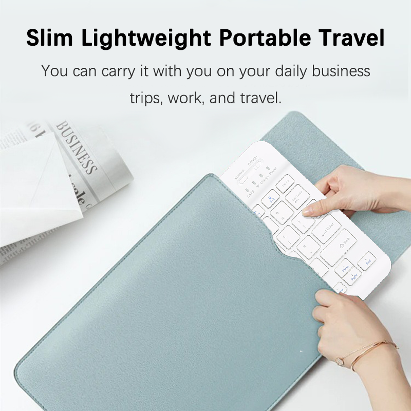 Teclado sem fio compatível com - Tablet Accessories Keyboard avaliação e preço