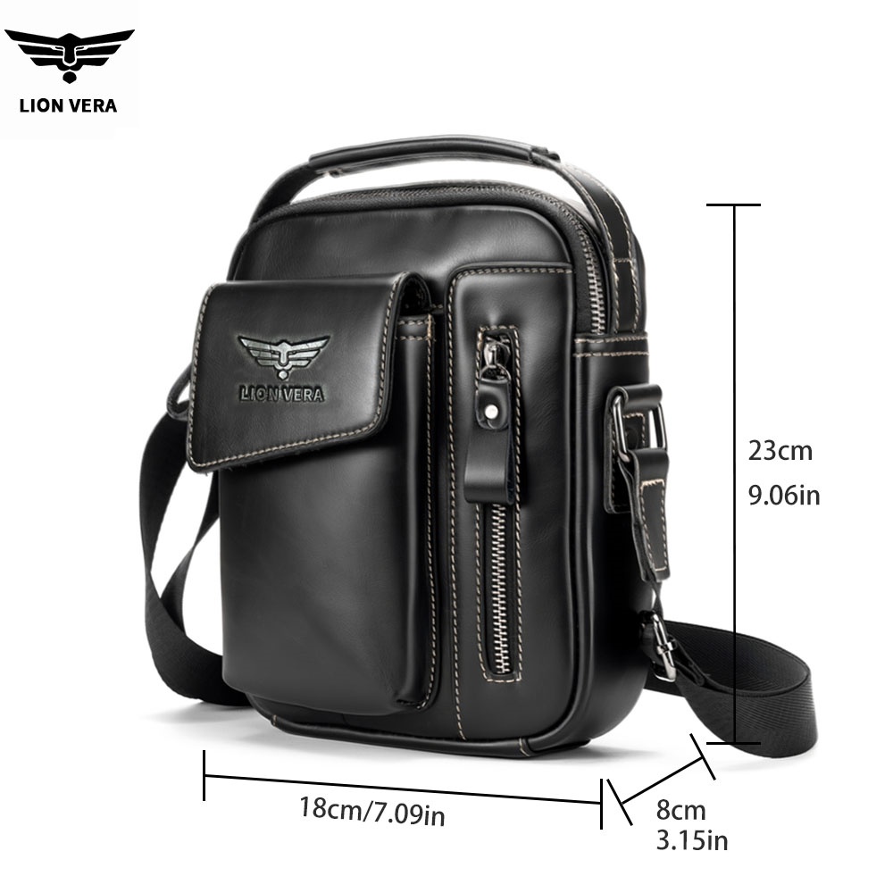 Bolsa de ombro masculina de co - Tablet Shoulder Bag avaliação e preço