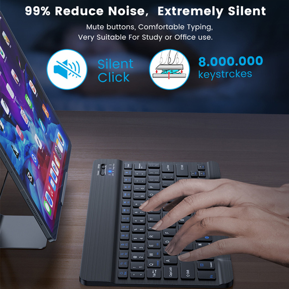 Mini teclado sem fio bluetooth - Tablet Accessories Keyboard avaliação e preço