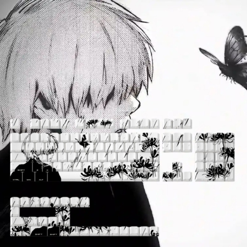 Keycap de Anime Tokyo Ghoul Ki - Tablet Accessories Keyboard avaliação e preço